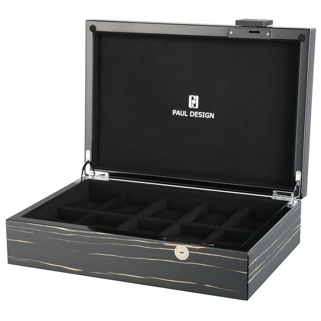 PUDEŁKO PAUL DESIGN COLLECTOR 10 CASE BLACK SHADOW