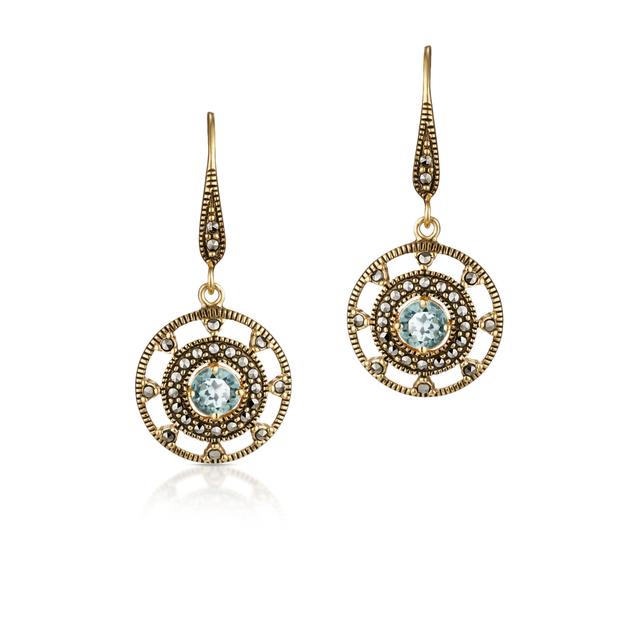 Kolczyki srebrne Royal