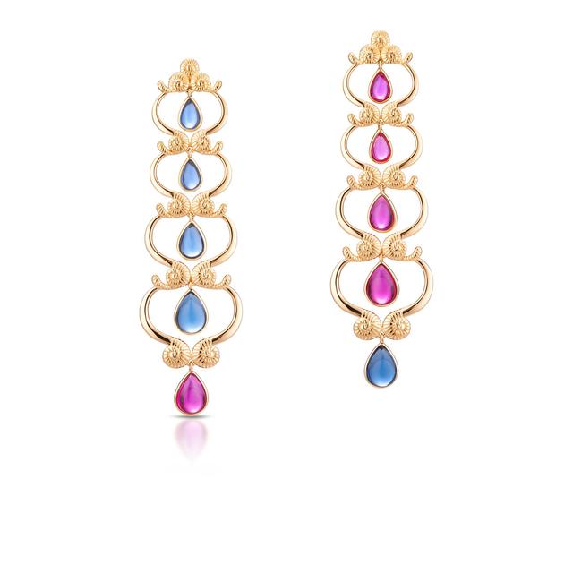 Kolczyki srebrne Imaginarium