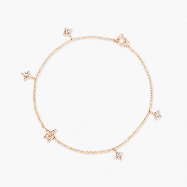 Bransoleta złota Follow