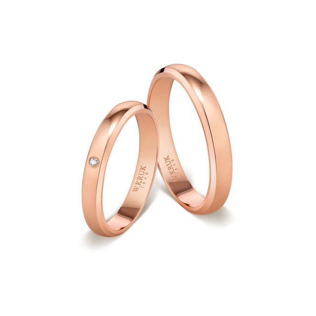 Obrączka złota ETERNIA męska