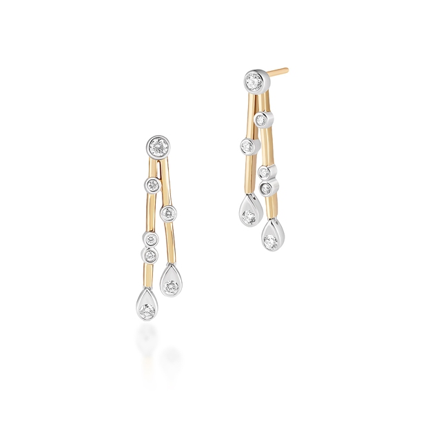 Kolczyki złote W.KRUK