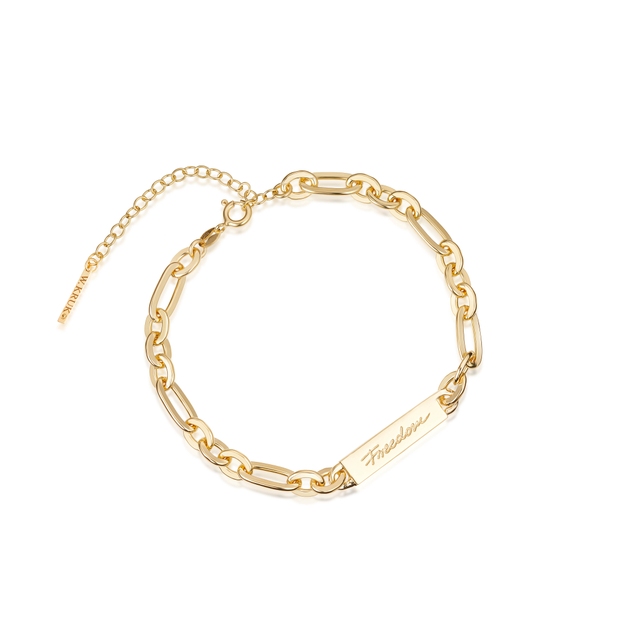 Bransoleta srebrna FREEDOM ELEMENTS