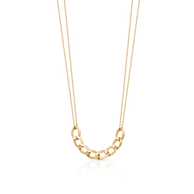 Naszyjnik złoty pancerka