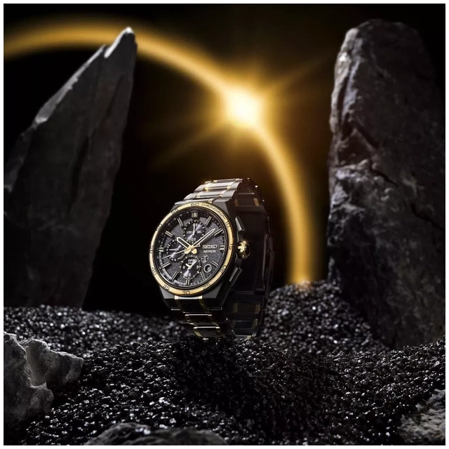 ZEGAREK SEIKO ASTRON SOLAR ECPLIPSE 145TH ANNIVERSARY LIMITED EDITION