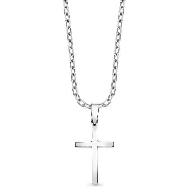 Wisiorek srebrny krzyżyk