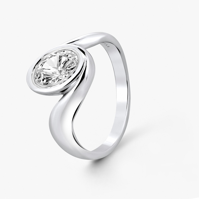 Pierścionek złoty Nuova