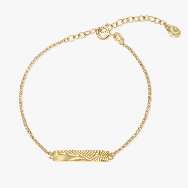 Bransoleta srebrna Mea