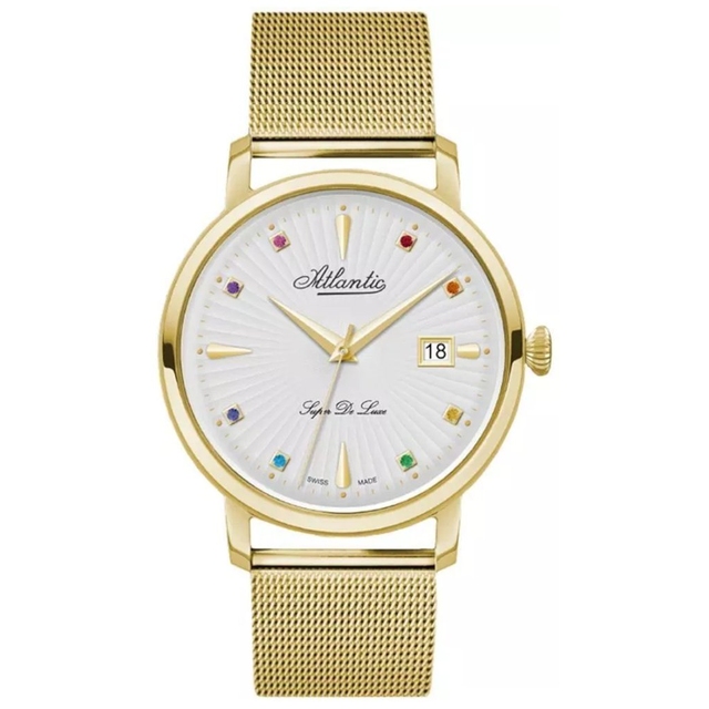 ZEGAREK ATLANTIC SUPER DE LUXE PRECIOUS STONES