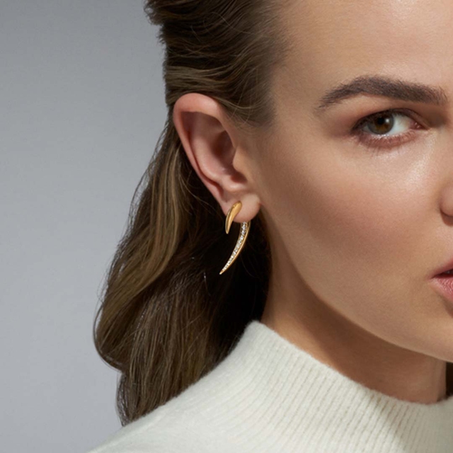 Kolczyki złote Shaun Leane