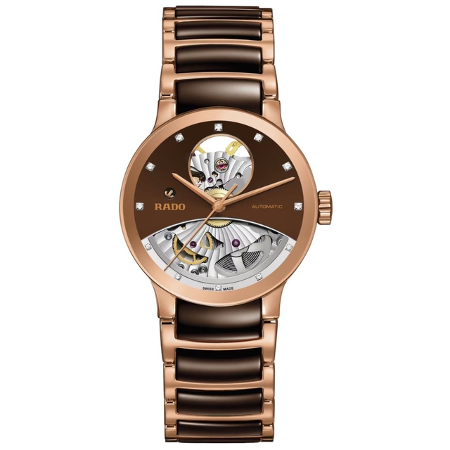 ZEGAREK RADO Centrix Automatic Diamonds Open Heart