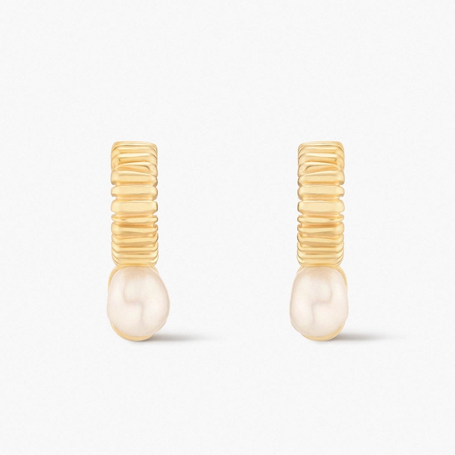 Kolczyki srebrne Follow