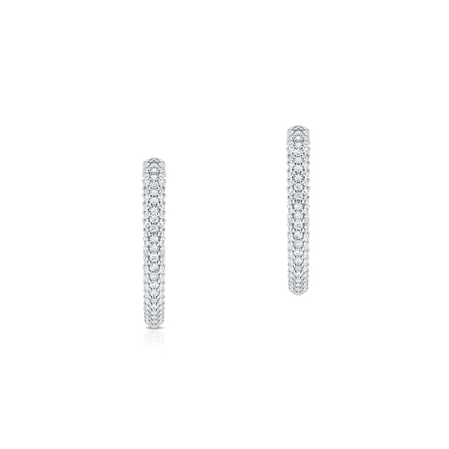 Kolczyki złote z diamentami