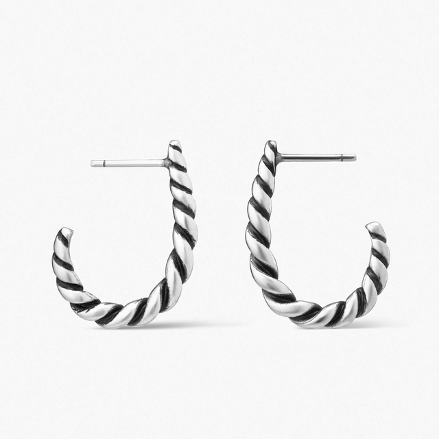 Kolczyki srebrne Freedom Forever