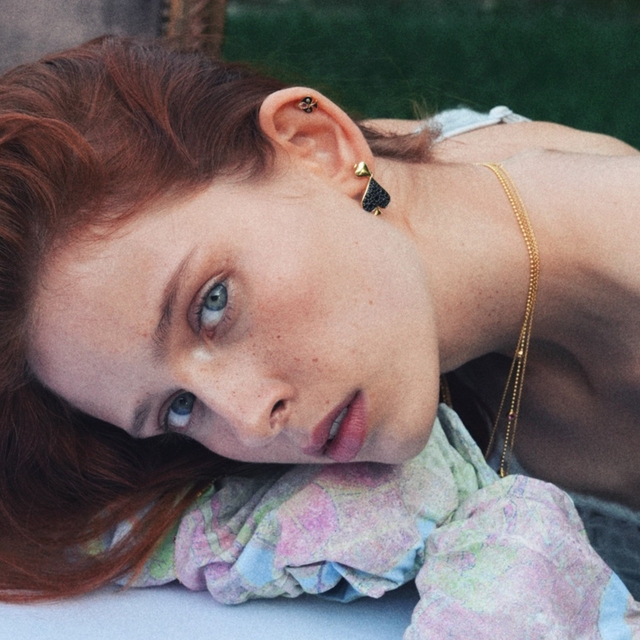 Kolczyki Czarny Pik Wonderland