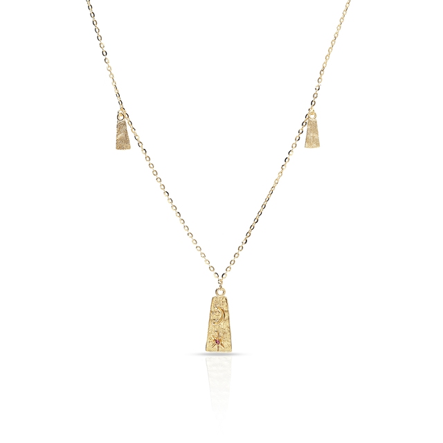 Naszyjnik złoty Etno