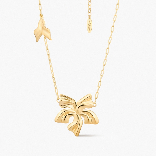 Naszyjnik srebrny Follow