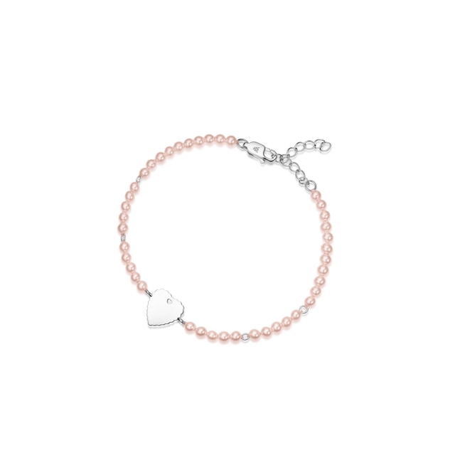 Bransoleta srebrna Czułość