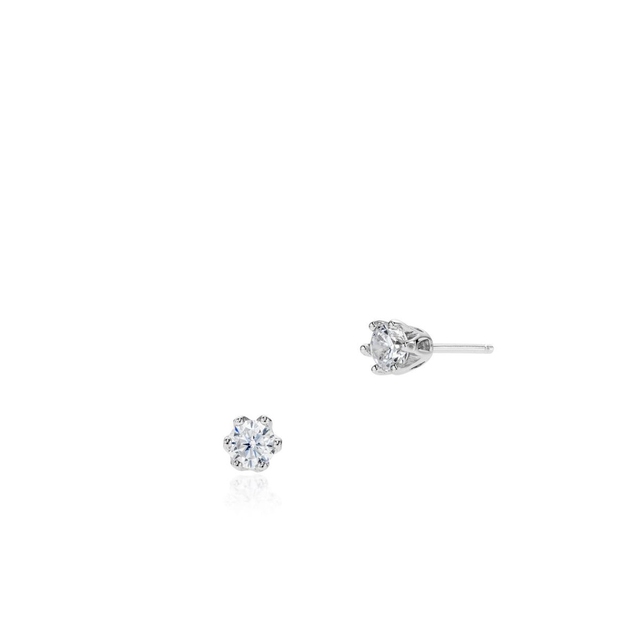 Kolczyki srebrne z cyrkoniami