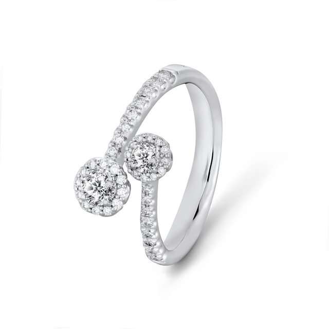 Pierścionek złoty Recarlo