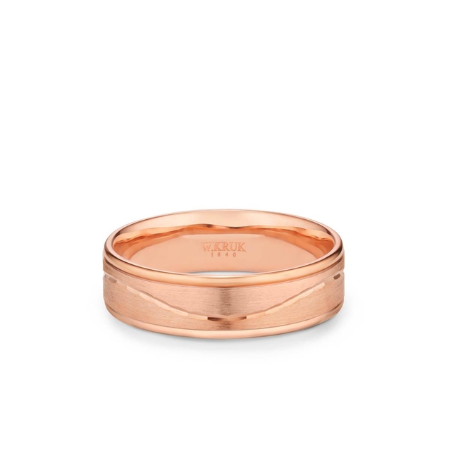 Obrączka złota RIVA