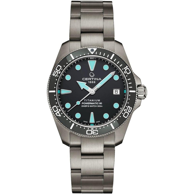 ZEGAREK CERTINA DS ACTION DIVER 38MM TITANIUM