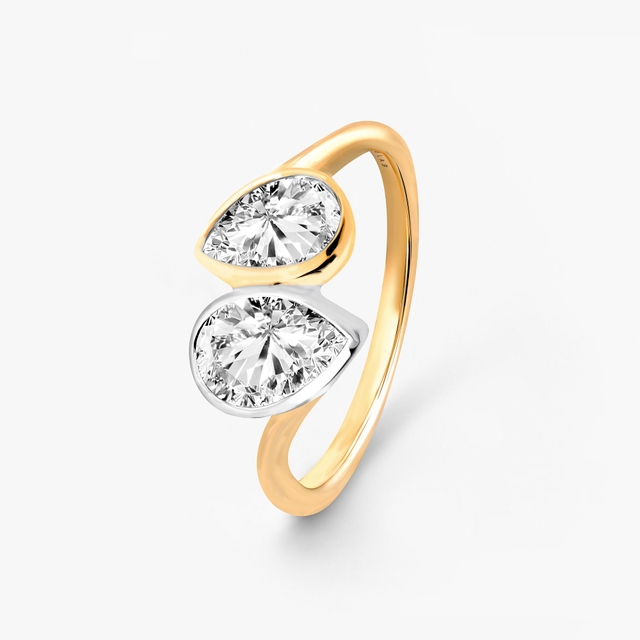 Pierścionek złoty Nuova