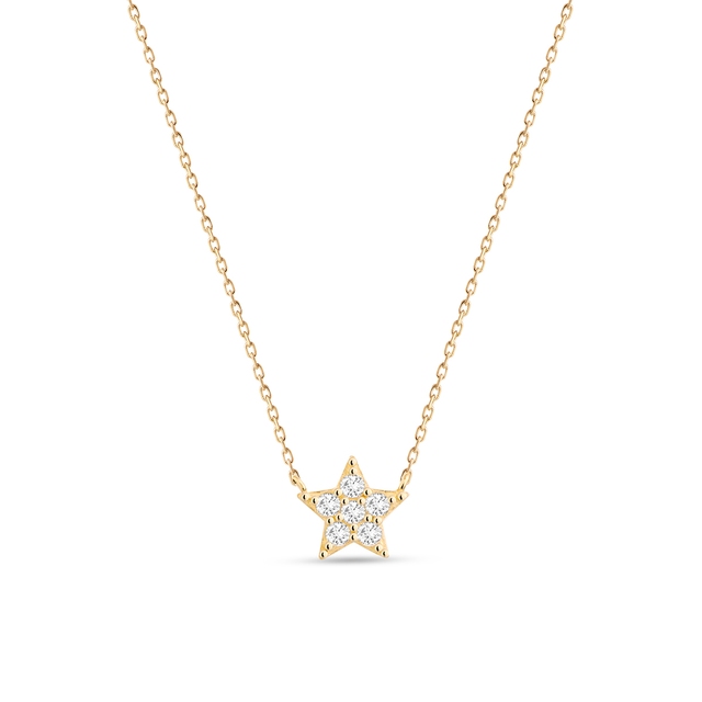 Naszyjnik złoty z gwiazdką