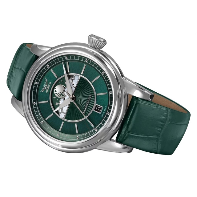 ZEGAREK AVIATOR DOUGLAS MOONFLIGHT