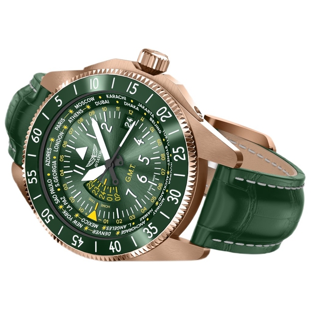 ZEGAREK AVIATOR AIRACOBRA GMT