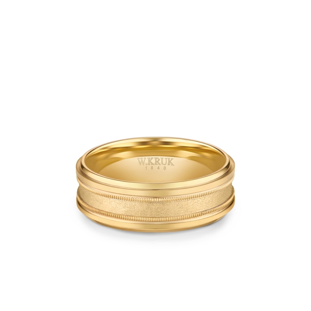 Obrączka złota SEMEIO