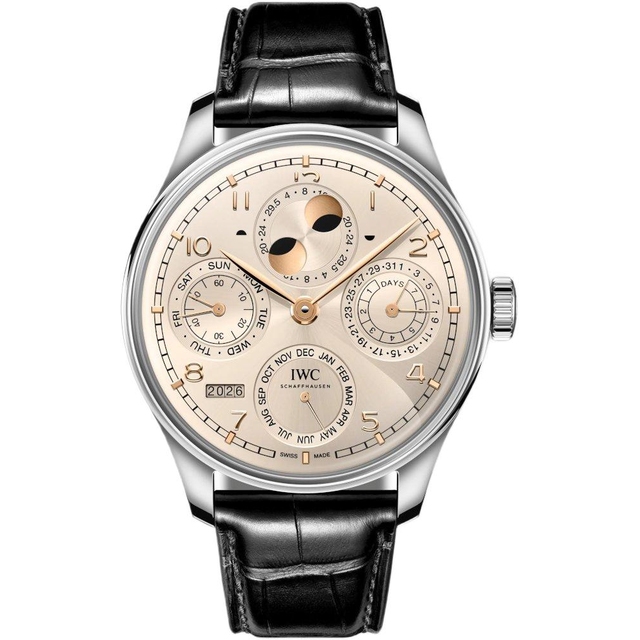 ZEGAREK IWC SCHAFFHAUSEN PORTUGIESER PERPETUAL CALENDAR 44