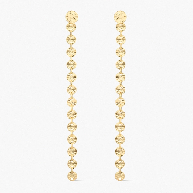 Kolczyki srebrne Follow