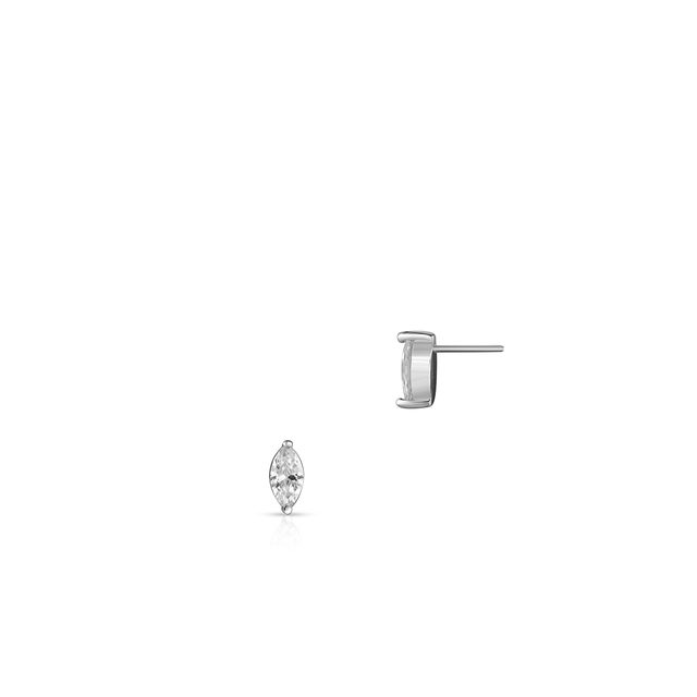 Kolczyki srebrne z cyrkonią