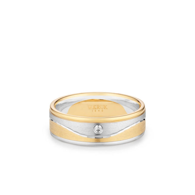 Komplet obrączek złotych RIVA