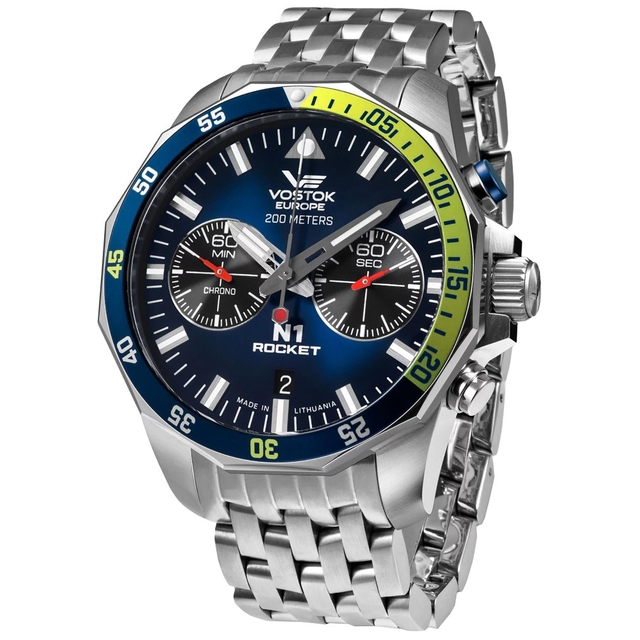 ZEGAREK VOSTOK EUROPE ROCKET N-1 CHRONO