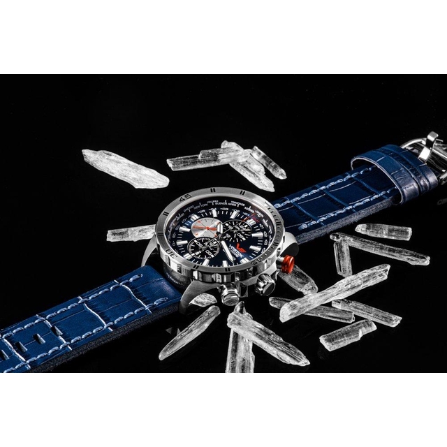 ZEGAREK VOSTOK EUROPE ALMAZ SPACE STATION DUAL TIME