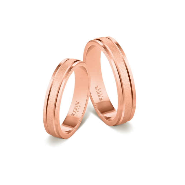 Komplet obrączek złotych SENSI