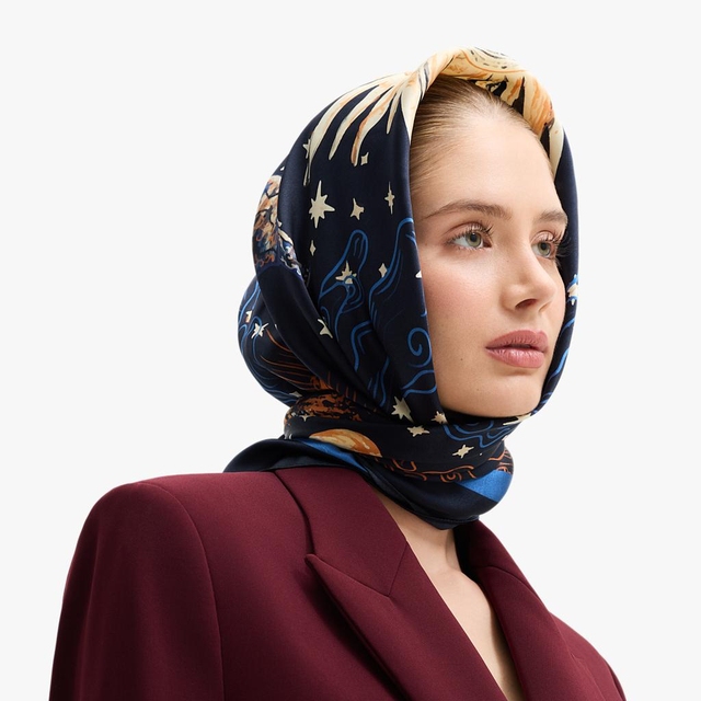 Chusta jedwabna Alchemia