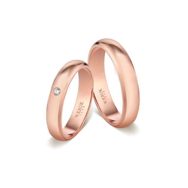 Obrączka złota ALCHEMIA męska