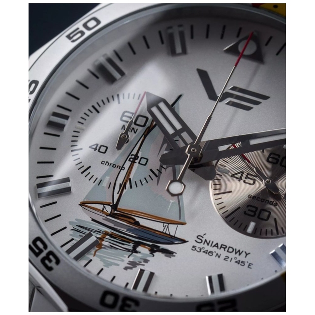 ZEGAREK VOSTOK EUROPE ROCKET N-1 CHRONO MAZURY ŚNIARDWY SPECIAL EDITION