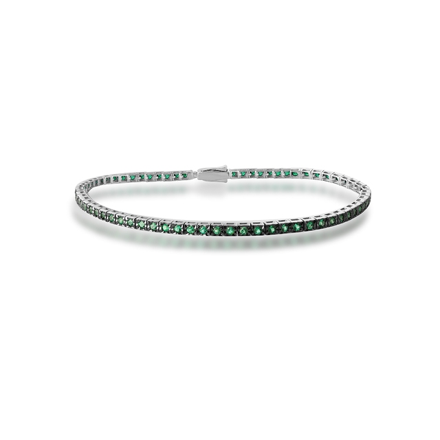 Bransoleta białe złoto RECARLO