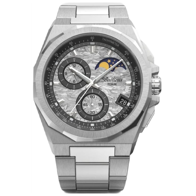 ZEGAREK BALTICUS PERUN MOONPHASE CHRONOGRAPH Z PIÓREM LIMITED EDITION