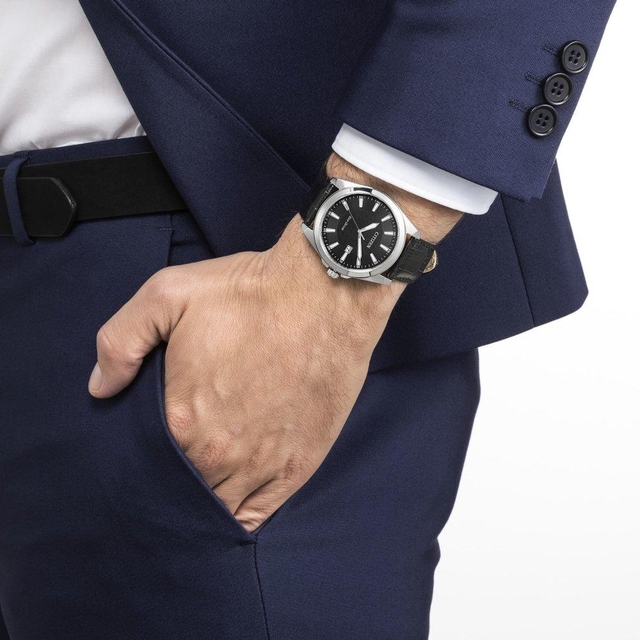 ZEGAREK CITIZEN ECO-DRIVE LEATHER