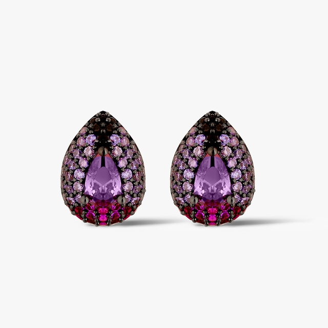 Kolczyki srebrne Meteory