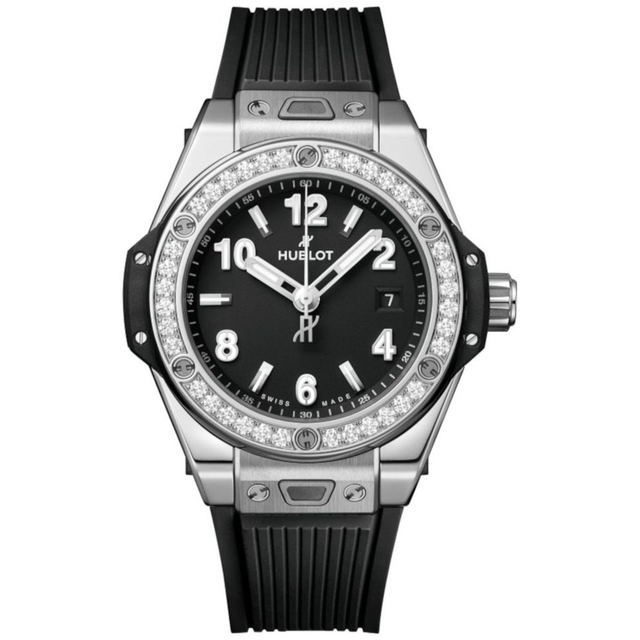 ZEGAREK HUBLOT BIG BANG ONE CLICK STEEL DIAMONDS