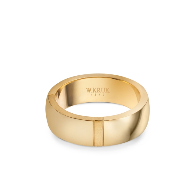 Obrączka złota EDGE męska