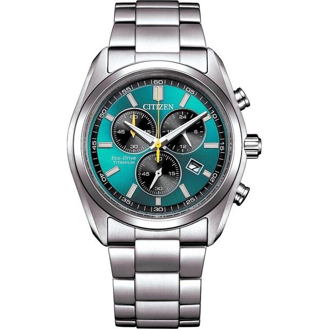 ZEGAREK CITIZEN ECO-DRIVE SUPER TITANIUM CHRONOGRAPH