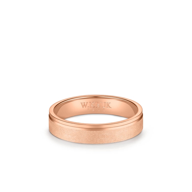 Obrączka złota UNICA męska