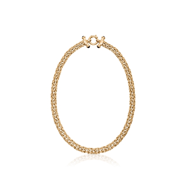 Naszyjnik złoty bismarck